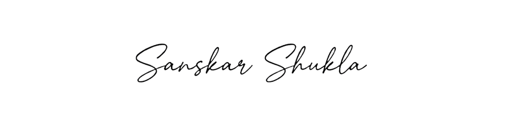 Sanskar Shukla Signature